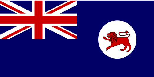 Bandeira de ilustraÃ§Ã£o vetorial de TasmÃ¢nia